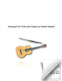 Hymne - Vangelis - for flute and guitar arr. Derek Hasted