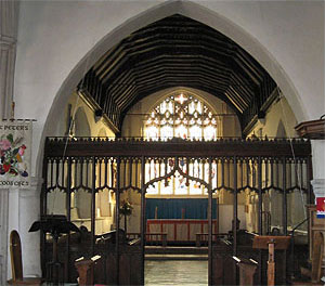 Interior of St Peter's Church